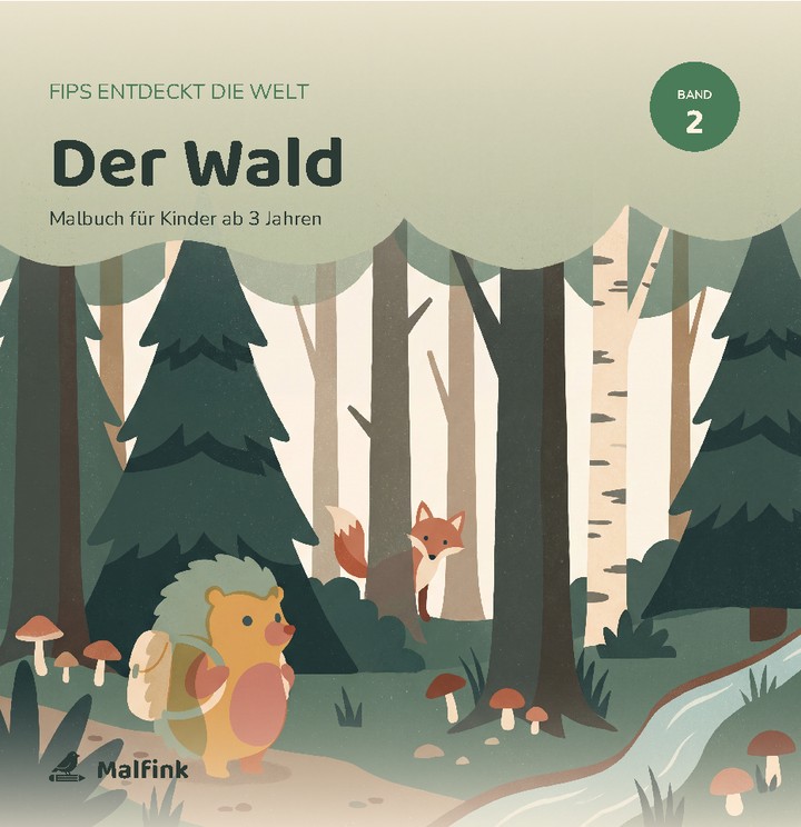 Umschlag von Band 2: Der Wald